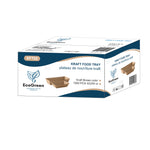 EcoGreen - Food Trays - Kraft - #2 - 1Lb