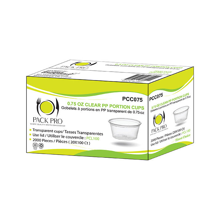 PackPro - 0.75oz Portion Cups