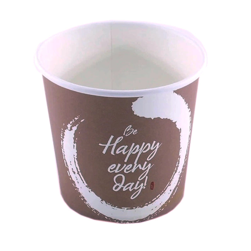 Golden Maple - 8 oz Paper Soup Bowl - White - 50Ct