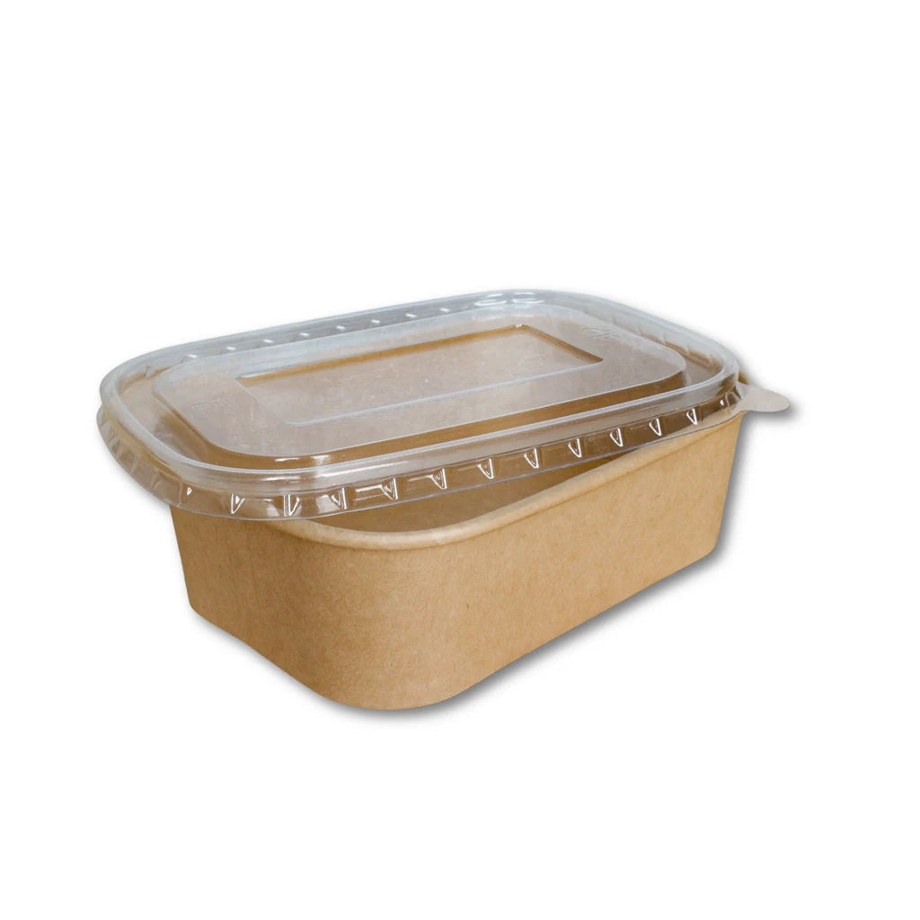 Ecomates - Lids for Kraft Salad Bowl - Rectangular - 500-1000ml