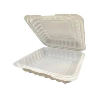 EcoCraze - 9x9x3 MFPP Container - 1 Comp