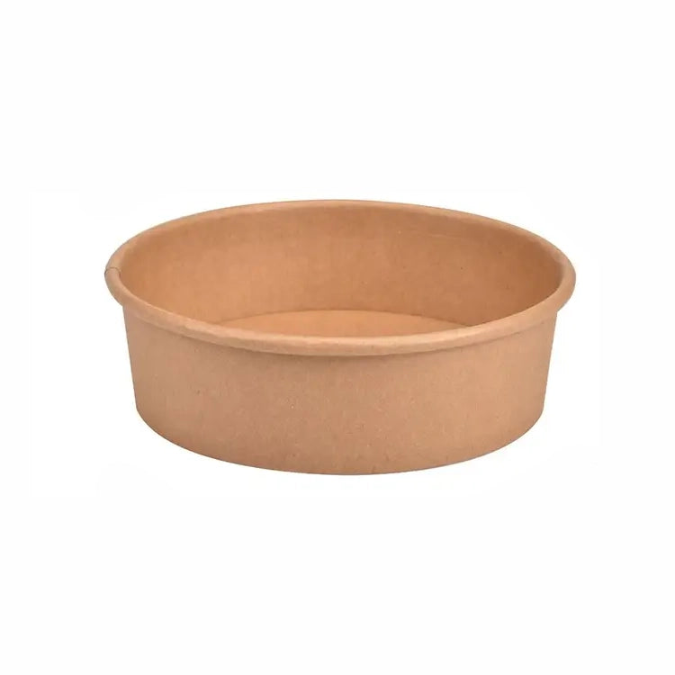 Eco-Craze - 16Oz Kraft Salad Bowl (500ml) - 50Ct