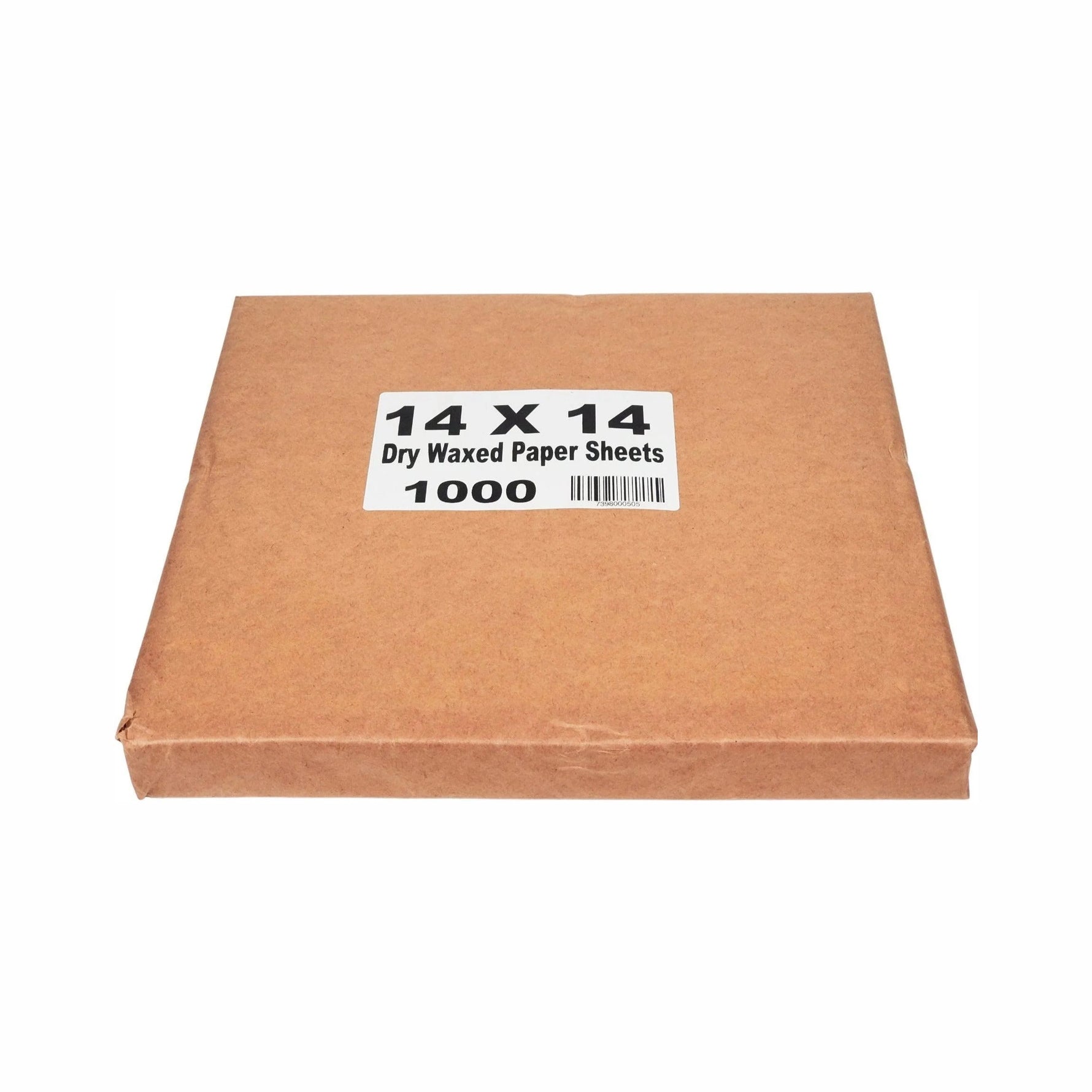 Wax Paper - Dry - 14"X14" - 1000Ct