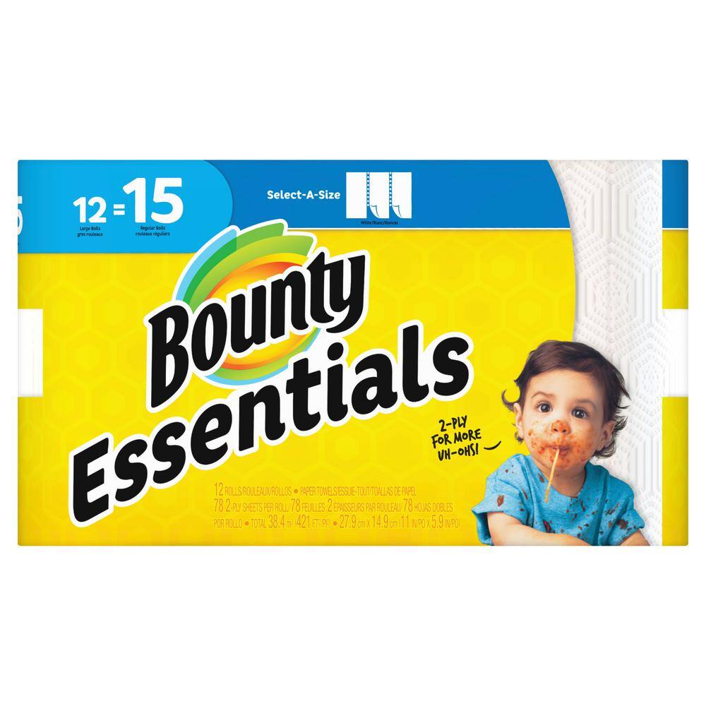 Bounty - Kitchen Roll Towel - 12Ct - A2Z Cash N Carry
