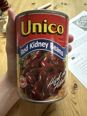 Unico Kidney Beans Red 19 Oz - A2Z Cash N Carry