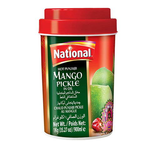 National Hot Punjabi Mango Pickle 1Kg - A2Z Cash N Carry